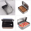 Miniatyrbild 4 av 6: Av aluminium en-delad förvaringsjärnbox, rektangulär en-delad plåtbox, metall rektangulär förvaringsbehållare, hushålls aluminium förvaring små