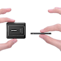 Miniatyrbillede 5 af 5: Foldbar Usynlig Computer Tastatur Stativ Med 2 Justerbare Vinkler, Til De Fleste Tastaturer