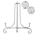 Miniatyrbillede 3 af 5: 4 pakker jern display stand, jern staffeli display, fotoholder stand til boligindretning (sort, 7 tommer)