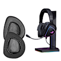 Miniatyrbild 2 av 5: Ersatt läderöronskydd reparationsöverdrag för -asus Rog för Delta Aura Sync svamp så