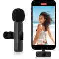 Miniatyrbild 1 av 5: Mkk Trådlös Lavalier Mikrofon för iPhone iPad Mini Lapel Mic Plug & Play för inspelning Youtube Facebook Live Stream Tiktok Vlog Intervju - Brus R