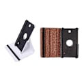 Miniatyrbillede 1 af 5: 2 stk. Etuier til Galaxy Tab 4 Tablet Sm-t230 Sm-t231 360 Graders Rotation Hus, Hvid & Kaffe