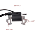 Miniatyrbilde 2 av 5: Tennpluggspolenhet for Gx120 Gx140 Gx160 Gx168 Gx200 5.5hk 6.5hk Motor Generator Plensklipper