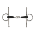 Miniatyrbilde 2 av 2: Equirubber Equikind+ Peanut Link Heste Full Cheek Snaffle Bit