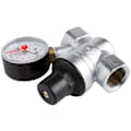 Miniatyrbillede 4 af 5: Dn20 Vandtrykreducer 3/4 Tomme Vandtryksregulator Med Manometer