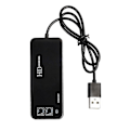 Pikkukuva 1 / 5: 3 Portin USB 2.0 -keskitin, Ulkoinen 7.1-kanavainen Ääni- ja Mikrofonisovitin PC:lle