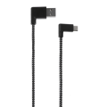 Pikkukuva 4 / 5: Nailonista punottu nopea lataus USB C -kaapeli Type-c -laturi Micro USB