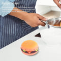 Miniatyrbilde 3 av 5: 60 minutters mekanisk timer, hamburgerformet kjøkken-timer, påminnelsestimer for matlaging