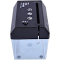 Miniatyrbillede 2 af 5: Desktop Papirstrimmer med Foldet Papir - Lille USB-Shredder til Hjem/Kontor (1 stk, Sort)