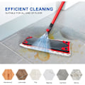Miniatyrbild 5 av 7: 3-PACK Mopppåfyllning för Vileda 1-2 Spray, Mikrofibermopp Påfyllningshuvud Ersättningsplattor för Vileda 1-2 Spraymopp/Ultramax/UltraMax Plus/Easywring U White