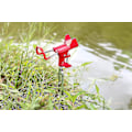 Miniatyrbilde 3 av 3: Stangestativ for fiske fra land, bakke støtte stativ fiskestang sammenleggbar holder, aluminium legering, 360 grader justerbar