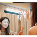 Miniatyrbillede 3 af 4: Badeværelsesvæglampe Trådløs Linselampe Uden Hul Led Makeup Fyldlys Bordlampe Genopladelig Bordlampe Badeværelse, Kontinuerlig Dæmpning