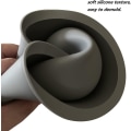 Miniatyrbilde 4 av 5: Stor Rund Silikonplanteform, 7 Tommer Stor Rund Betongform For Sylinderblomsterpotteproduksjon, DIY Håndverk