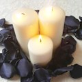 Miniatyrbilde 3 av 7: 2000 stykker roseblader, kunstige roseblomster uten smak, emulerte roseblader for romantiske scener, bryllupsdag, bursdag, tilståelsesdekorasjon Black