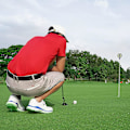 Miniatyrbillede 4 af 4: 2 stk. boldmarkører, hatteklips, golfputningshjælpemiddel, rund boblevandsniveau, højpræcisionslæser