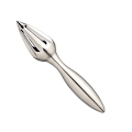Miniatyrbillede 1 af 5: Metal Citruspresser i rustfrit stål, citronpresser, appelsinpresser, frugtpresser, saftpresser til hjemmekøkkenet (1 stk., sølv)