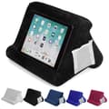 Foldbar Pudeholder til Tablet Bogstøtter Læsestøtte Pude Multi-vinkel Blød Pudeholder Tablet Holder Sofa Pudeholder e-læsere, Sort