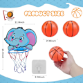 Miniatyrbild 2 av 6: Sinnesleksak för Bebisar Bad Basketbollskorg för 1 2 3 År Gammal Leksak Presenter till Barn Småbarn Pojkar Flickor Ålder 1 2 3 4 Leksaker Basketbollskorg Leksak 1-4 År elephant