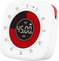Visuell timer för barn, digital med 60 minuters nedräkning, tyst skrivbordstimer för BY