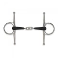 Miniatyrbilde 1 av 2: Equirubber Equikind+ Peanut Link Heste Full Cheek Snaffle Bit