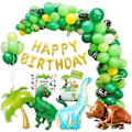 Miniatyrbild 1 av 5: Dinosaurie födelsedagsfest dekorationer pojke stora dinosaurie födelsedag ballonger barn födelsedagstårta topper för pojke födelsedagsfest stor