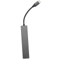 Pikkukuva 1 / 5: Usb-C-keskitin 4-in-1 Kannettava Seos Usb Type C - 4 Usb 2.0 480mbps Portti Keskitin Adapteri