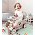 Miniatyrbild 5 av 11: Träcykel, bil, bil med block