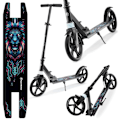 Miniatyrbild 1 av 11: Tvåhjulig scooter för unga vuxna - med stötdämpare - Hypermotion CITY SWIFT Digital Lion - 100 kg Digital Lion