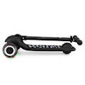 Miniatyrbillede 11 af 11: HyperMotion LUMI 3-i-1 balancescooter - oplyst platform og LED-hjul, sort farve Black