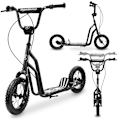 Miniatyrbillede 1 af 11: HyperMotion VIVA 12 scooter (30 cm pumpede hjul) - Sort