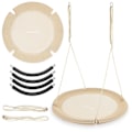 Miniatyrbillede 1 af 10: HyperMotion storkerede-gynge - 100 cm i diameter, boho-beige farve Beige