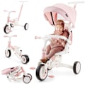 Miniatyrbillede 1 af 11: HyperMotion TOBI FOREST 8-i-1 trehjulet cykel til børn – drejeligt sæde, EVA-hjul, solskærm, foldbar, 1-5 år