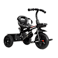 Miniatyrbillede 4 af 11: HyperMotion TOBI VECTOR trehjulet cykel - evigt oppustelige hjul + skubbebøjle. Farve: sort. Black