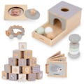 Pikkukuva 1 / 11: Montessori opetuslaatikko vauvoille - 6 lelua