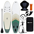 Miniatyrbillede 1 af 11: Oppustelig SUP Stand Up Paddle board 320cm med pagaj og sæde - HyperMotion WAVE BOOST 320