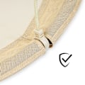 Miniatyrbillede 7 af 10: HyperMotion storkerede-gynge - 100 cm i diameter, boho-beige farve Beige