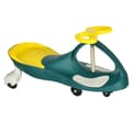 Barnens åkbil, gul, Gravity Swing Car med LED-hjul, inomhus utomhus Yellow