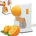 Manuell citruspress, 500 ml, apelsin- och citronpress, plast, enkel att rengöra