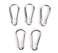 5-pack 8x80mm karbinhakar, kraftiga krokar för upphängning, väskor, kedjor