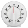 60 minuters mekanisk timer, rund köksklocka, nedräknare