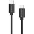 USB-C-kabel 60W 3m Svart, USB 2.0 Snabbladdnings- och Synkroniseringskabel