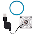 Pikkukuva 1 / 5: Mini Matkapuhelimen Jäähdytystuuletin Magneettinen Puhelimen Jäähdytin USB-Lataus Jäähdytys Artefakti Matkapuhelimen Jäähdytintarvikkeet [HK] A