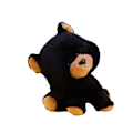 Miniatyrbild 1 av 5: Gosedjur söt form skakande huvud design mjukt material fylld djurdocka för present Jiyuge[HK] 15cm Bear