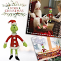 Miniatyrbilde 5 av 5: Nytt produkt Greench Grinch julegrønn geek plysjleketøy juledukke Green Geek dukke[HK] A