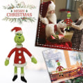 Miniatyrbillede 5 af 5: Ny produkt Greench Grinch Jule Grøn Nørd Plys Legetøj Juledukke Grøn Nørd Dukke[HK] A