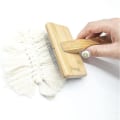 Miniatyrbillede 3 af 5: Makramé Børstesæt Vævekam Værktøj Makramé Kant Væve Strik Tilbehør Diy Flettet Op[HkkK]