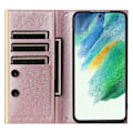 Pikkukuva 2 / 5: Samsung Galaxy S21 FE 5G Nahkakotelo Imu Kupilla 3 Korttipaikkaa Puhelinkuori [HK] Style A Multicolor