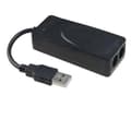 2 dubbla RJ11-portar USB 56k externt uppringt röstfaxdatamodem för Windows 7 8[HK]