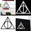 Pikkukuva 2 / 5: HK Kuoleman Varjelukset Harry Potter -auton heijastavat tarrat White