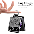 Miniatyrbilde 5 av 5: Litchi Tekstur Lær Telefondeksel For Motorola Razr 40 S202412274918[HK] Black